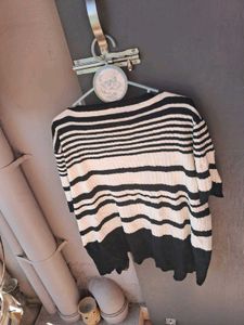 Striped Knit Cardigan