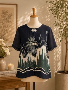 Unique Batik Print Blouse