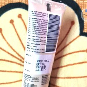 RECODE Golden Glow Strobe Cream ROSE GOLD