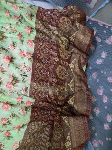 Floral Print Ethnic Gown
