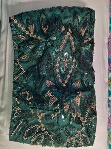Emerald Green padded tube top💚