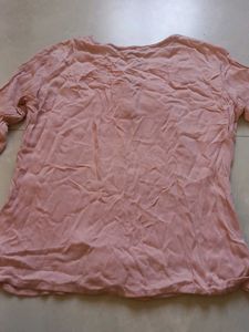 Pink Embroidered Kurta