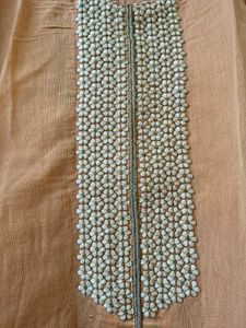 Elegant Dupatta with Kurti - Yellow Toned