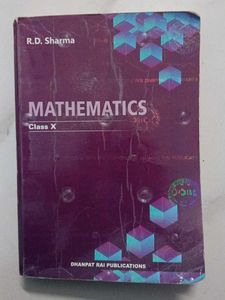 RD Sharma mathematics class 10