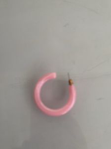 resin art hoop earrings