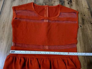 Chic Red Bodycon Dress