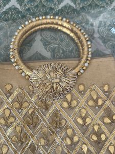 Combo of 2- Elegant Ethnic Bag &amp; Potli Clutch