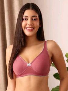 Clovia Non-wired T-shirt Bra with bow! 🎀