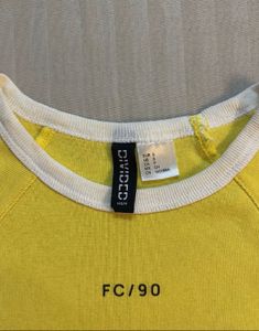 Yellow Printed T-Shirt