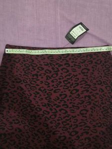 New Look Leopard Print Skirt
