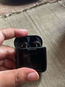 Boat Black Wireless Earbuds with Charging Case