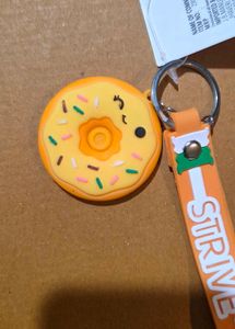 Cute Donut Keychain