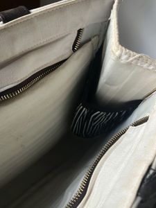 Stylish Striped Tote Bag