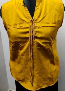 Stylish Mustard Yellow Top