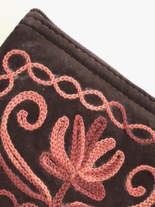 Embroidered Coin Pouch