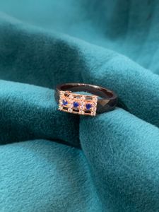 pure silver Rose gold plated siramik ring 💍