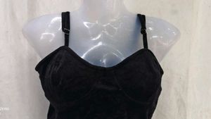 Black Velvet Cami Top
