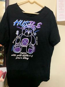 Graphic Print Oversized T-Shirt