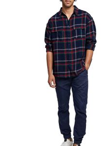 The Souled Store Men's Flannel  Relaxed fit Plaid