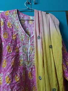 Pink Biba Kurti