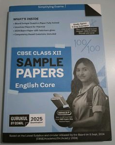 CBSE Class XII Sample Papers Set - Gurukul