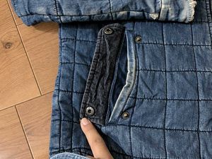 Original Calvin Klein Denim Quilted Jacket