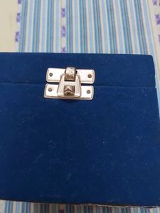 Blue Velvet Storage Box