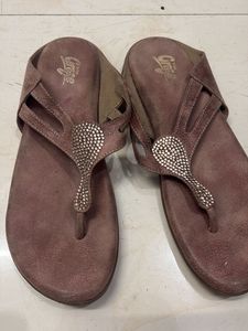Cute Craze Rhinestone Thong Sandals