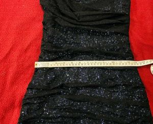 Sparkly Black Cocktail Dress