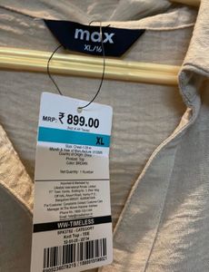 max new cream colour dress for women
