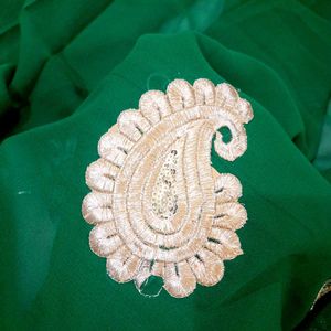Green Saree 🥻