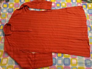 Festival special Orenge 🧡 🧡Men's kurta