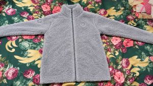 Cozy Grey Fleece Jacket