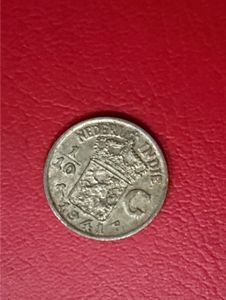 1/10 gulden silver coin