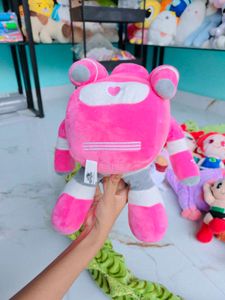 Super Wings 8" Soft Toy Plush Pink Dizzy