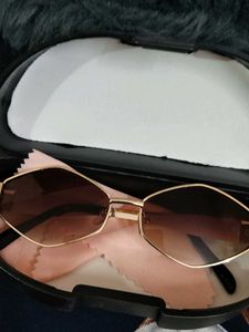 Stylish Gold Frame Sunglasses