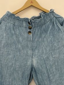 Blue Wide Leg Pants