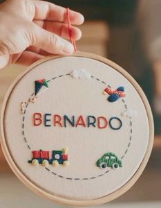Baby Girl Name Hoop 💖
