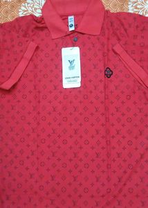 First Copy Men's Louis Vuitton Monogram Polo Shirt