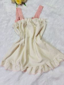 Cute Bow Detail Dress