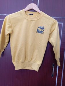 Yellow "Wonder School" Sweatshirt n lower (with 2