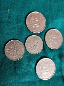Singapore 20 Cents ( 3 ) 10  ( 2 )