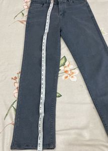 Gray Denim Jeans