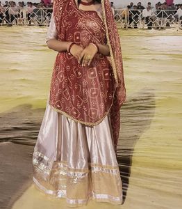 light pink chaniya choli