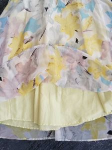 Korean Floral One piece Midi Dress for party