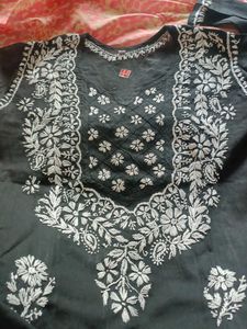 Pure Chikankari Work Kurta