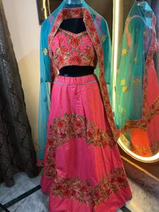 Stunning Embroidered Lehenga Choli