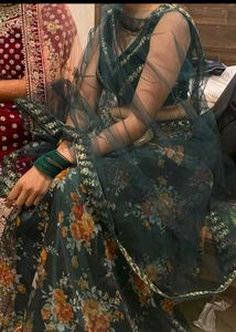 Elegant digital Floral Print Lehenga Choli