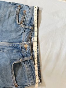 Zara High Rise Denim Jeans