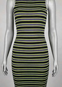 Striped Bodycon Mini Dress